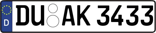 DU-AK3433