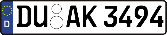 DU-AK3494