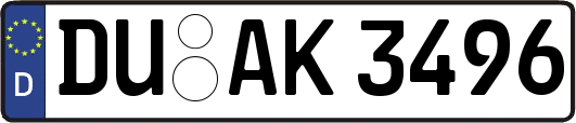 DU-AK3496