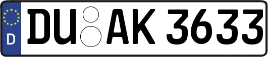 DU-AK3633