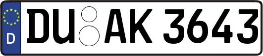 DU-AK3643