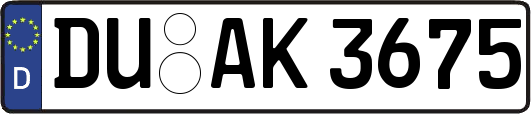 DU-AK3675