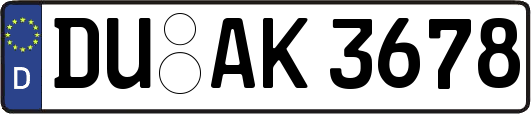 DU-AK3678