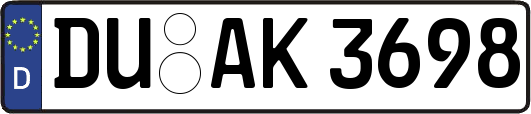 DU-AK3698