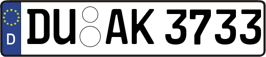DU-AK3733