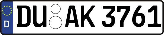DU-AK3761