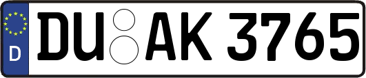 DU-AK3765