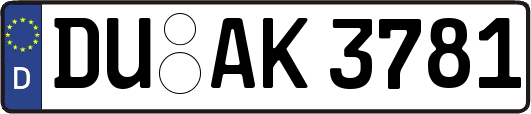 DU-AK3781
