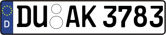 DU-AK3783