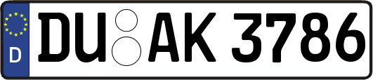 DU-AK3786
