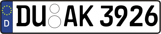 DU-AK3926