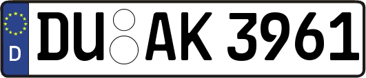 DU-AK3961