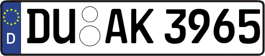 DU-AK3965