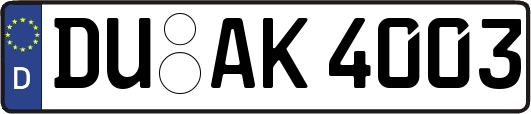 DU-AK4003