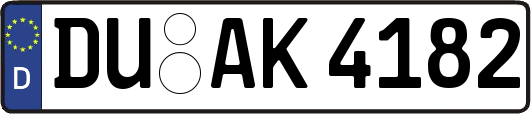 DU-AK4182