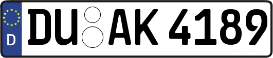 DU-AK4189