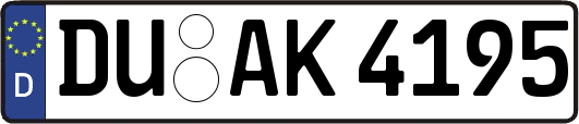 DU-AK4195