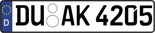 DU-AK4205