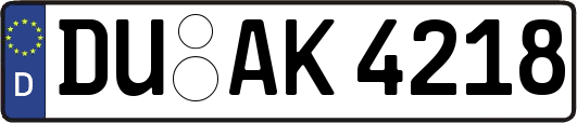 DU-AK4218