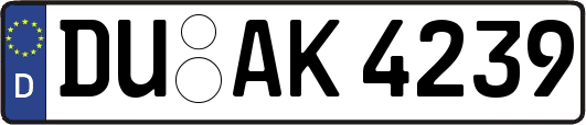DU-AK4239