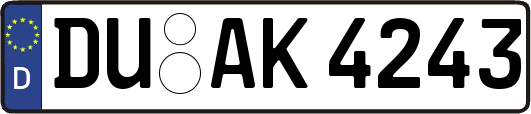 DU-AK4243