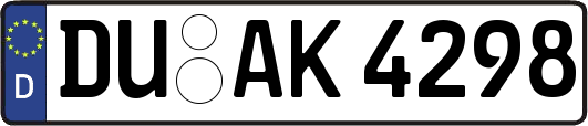 DU-AK4298