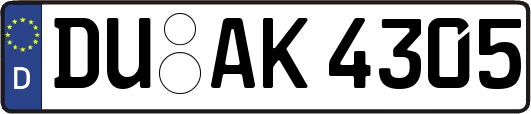 DU-AK4305