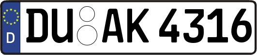DU-AK4316