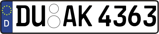 DU-AK4363