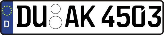 DU-AK4503