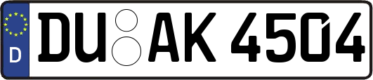 DU-AK4504