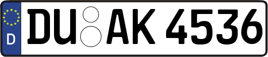 DU-AK4536