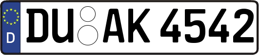 DU-AK4542