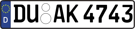 DU-AK4743