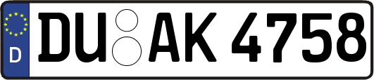 DU-AK4758
