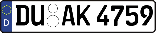 DU-AK4759