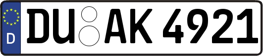 DU-AK4921
