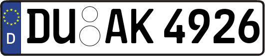 DU-AK4926