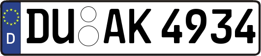 DU-AK4934