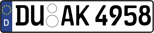DU-AK4958
