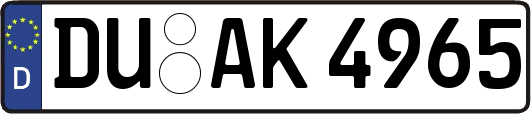 DU-AK4965