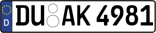 DU-AK4981