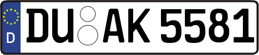 DU-AK5581