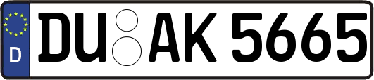 DU-AK5665