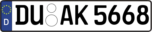 DU-AK5668
