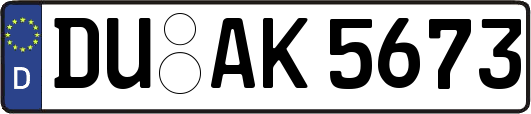 DU-AK5673
