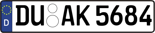 DU-AK5684