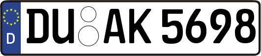 DU-AK5698