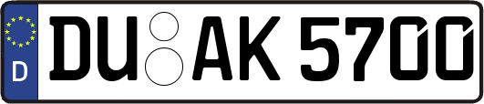DU-AK5700