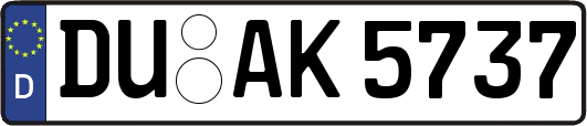 DU-AK5737